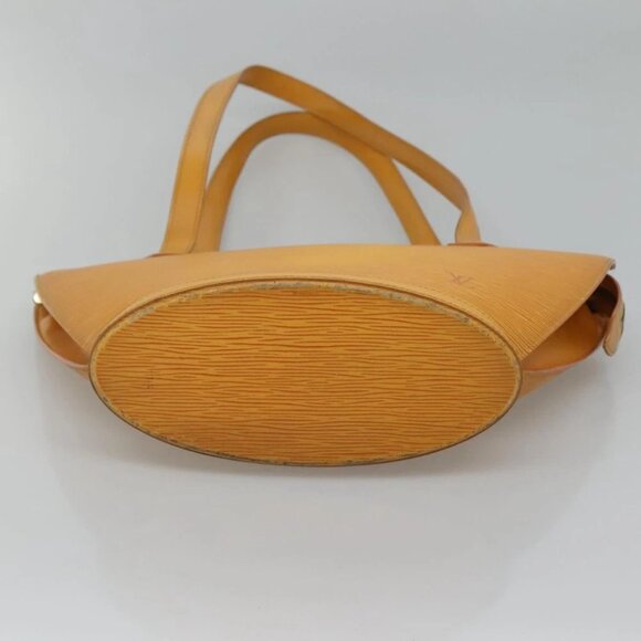 LOUIS VUITTON Epi Saint Jacques Poignees Long Bag Yellow M52339 LV Auth 116451 - Picture 14 of 16